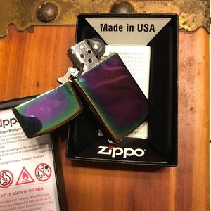 Zippo slim multi color